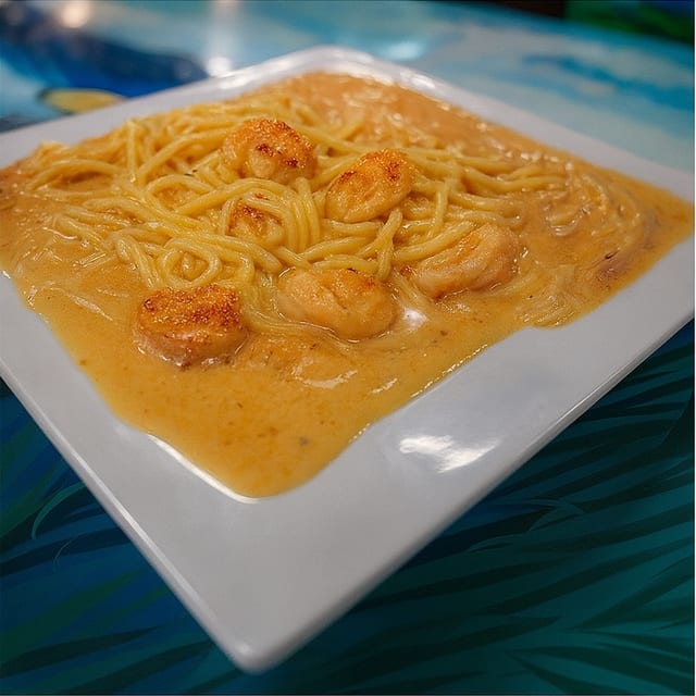 Shrimp Pasta Chipotle.