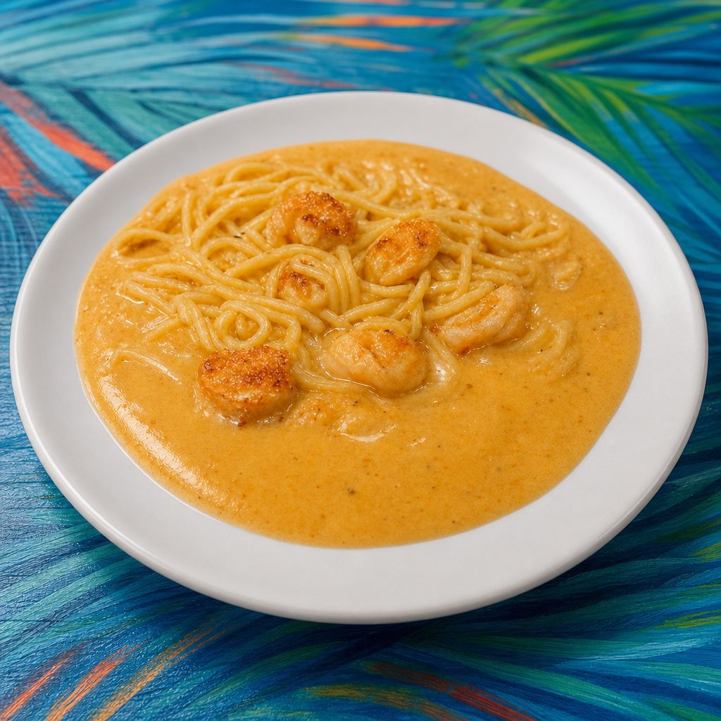 Shrimp Pasta Chipotle.