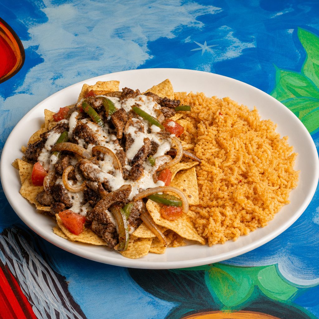 Nachos Fajita Steak.