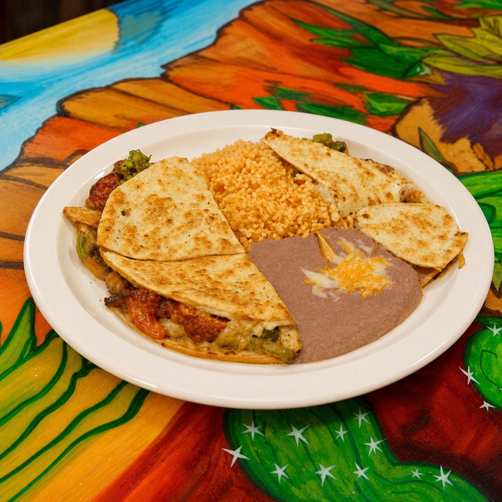 Quesadilla Vegetariana.