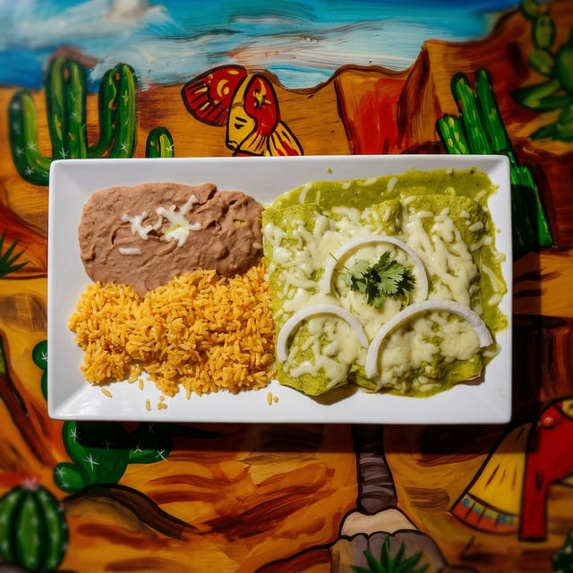 Enchiladas Suizas.