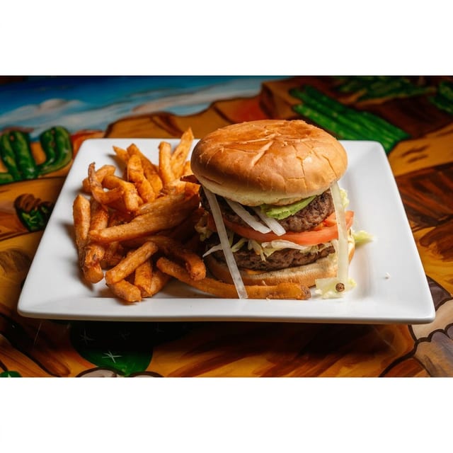 Mexican Hamburger Double.